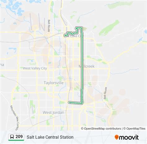 Route Schedules Stops Maps Salt Lake Central Station Updated