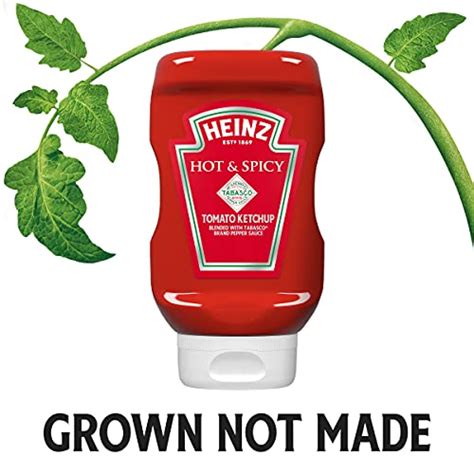 Reviews For Heinz Hot And Spicy Tomato Ketchup Blended With Tabasco