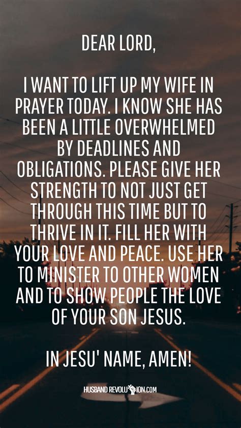 Marriage Prayer Bless My Wife Marriage After God