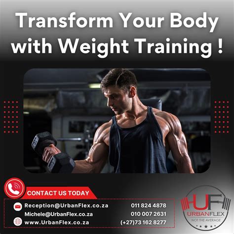 Transform Your Body with Weight Training at Urban Flex - Urban Flex Gym