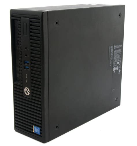 HP ProDesk 400 G2.5 SFF Computer i5-4590S Windows 10 - Grade