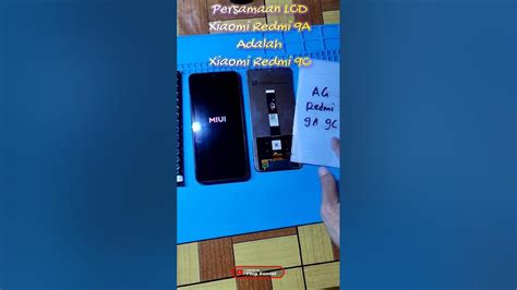 Persamaan Lcd Xiaomi Redmi 9a Adalah Youtube