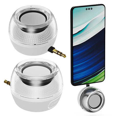 Портативный мини-динамик, объемный динамик Hi-Fi 3,5 мм | AliExpress