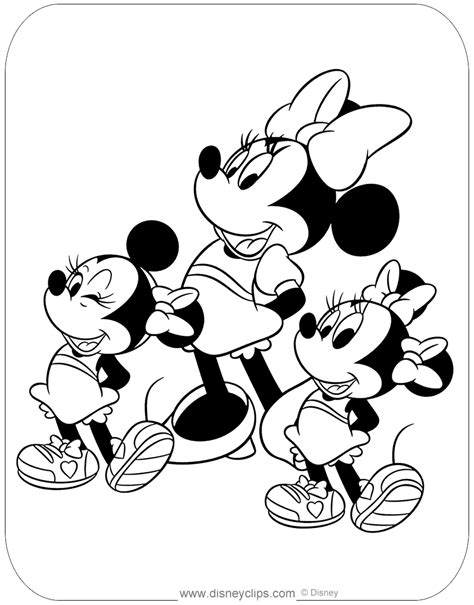 Coll Coloring Pages : Minnie Mouse Coloring Pages Pdf - Minnie Mouse ...