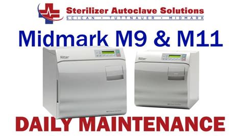 Midmark M9 M11 Daily Maintenance Guide Statim USA Autoclave Sales