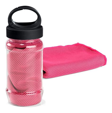 Kit Toalha Fitness Academia Gelada Refrescante Garrafa