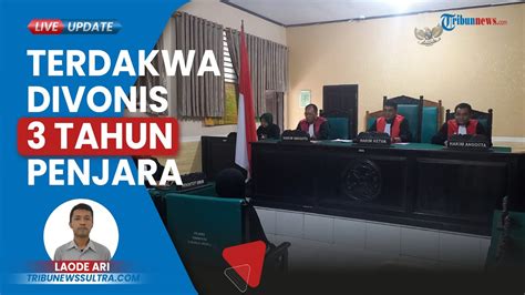 Pn Kendari Vonis Terdakwa Perintangan Penyidikan Korupsi Pt Antam Blok