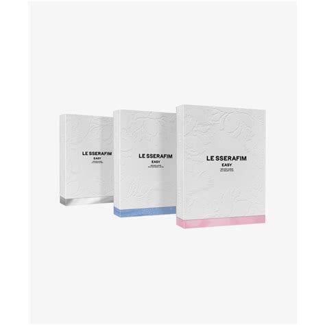 LE SSERAFIM 3rd Mini Album EASY Photobook Ver K Town