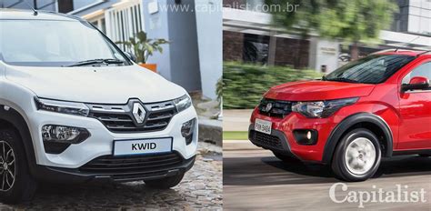 Qual Carro Vale Mais A Pena Comprar Renault Kwid Ou Fiat Mobi