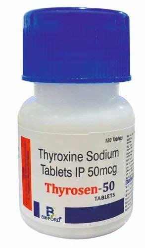 Thyroxine Sodium Tablets 50 Mcg At Rs 138bottle Thyronorm Tablet In