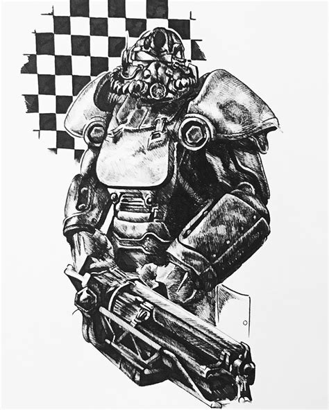 Watchoutforghosts автор Fallout Art