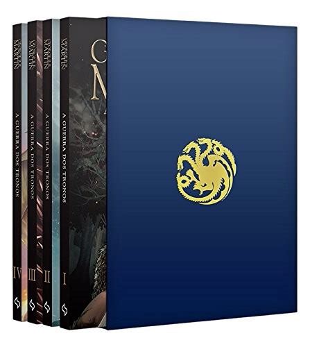 Box Hqs Cr Nicas Gelo E Fogo Game Of Thrones Volumes Mercado