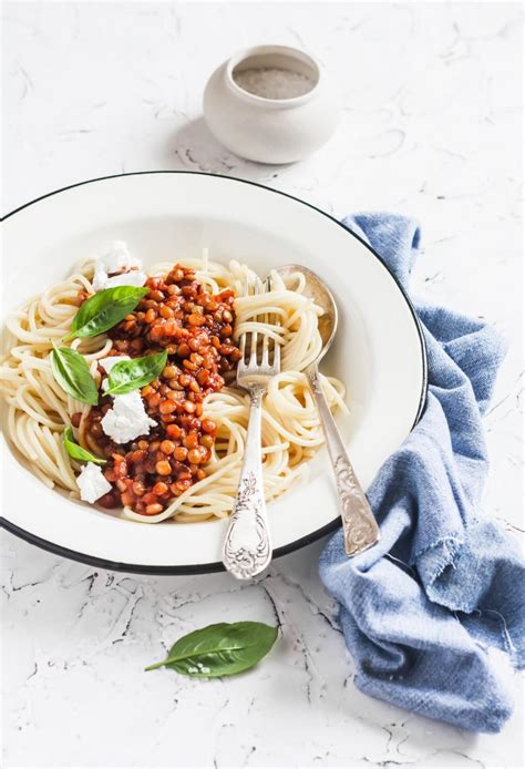 Spaghetti z soczewicą Przepisy CookMagazine