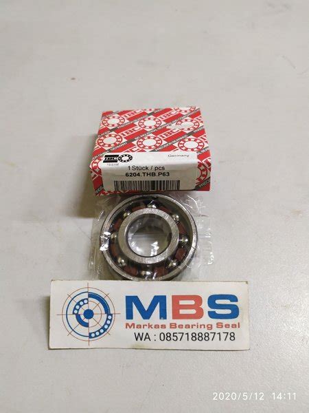 Jual BEARING 6204 THB P63 MERK IBC ASLI GERMANY Di Lapak MARKAS BEARING