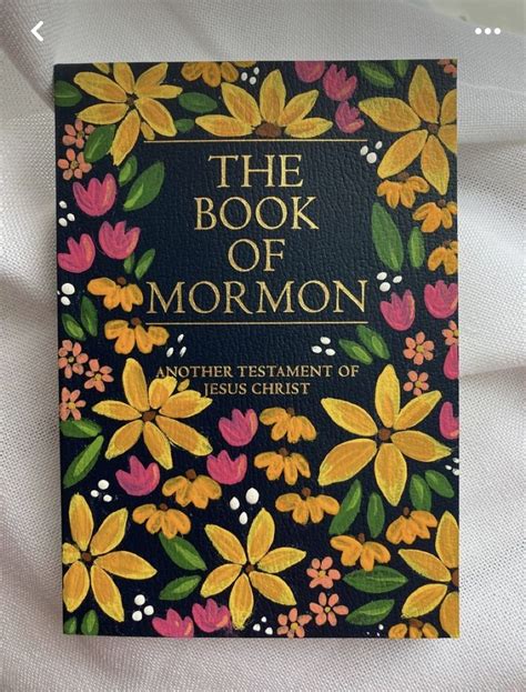 How To Paint Your Book Of Mormon Kenna Elizabeth Art Artofit