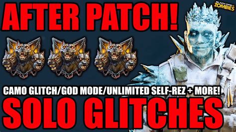 BO6 SOLO GLITCHES After Patch CAMO GLITCH GOD MODE GLITCH XP MORE