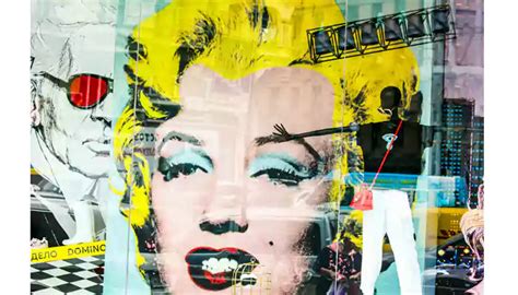hollywood imprint  pop art   marilyn monroe