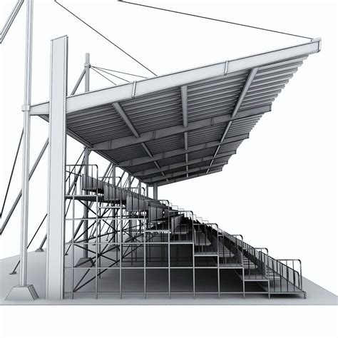 Stadium Seating Tribune Pack | Stadium architecture, Stadium design ...