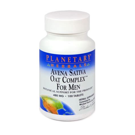 Planetary Formulas Planetary Herbals Avena Sativa Oat Complex For Men