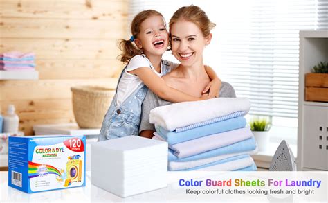 Color Absorber Laundry Sheets Maintain Original Color Of