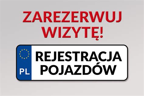 Uwaga Klienci Referatu Rejestracji Pojazd W Zmiany Od Stycznia