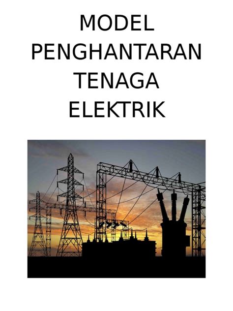 Model Penghantaran Tenaga Elektrik Pdf