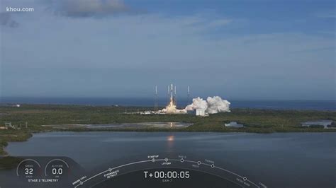 Spacex Launches New Sirius Xm Satellite From Cape Canaveral Youtube