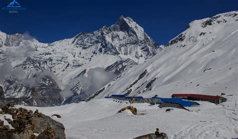 Annapurna Base Camp Trekking In Nepal Mountain Hike Nepal