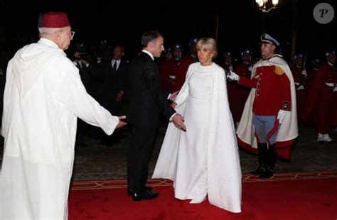 Brigitte Macron Au Maroc Un Look Immacul En Cape Brod E Rachida