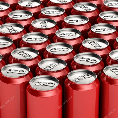 Red soda cans — Stock Photo © creisinger #5535535