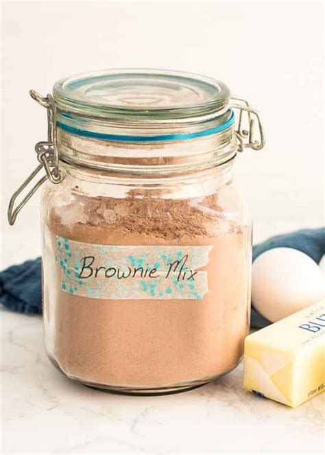 Easy Homemade Brownie Mix Chocolate With Grace