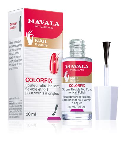 Colorfix Fixateur Ultra Brillant Pour Vernis Ongles Mavala