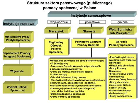 PPT Struktura Organizacyjna Pomocy Społecznej PowerPoint Presentation