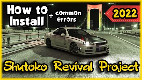 How To Install Srp Mod In Assetto Corsa Shutoko Revival Project Youtube