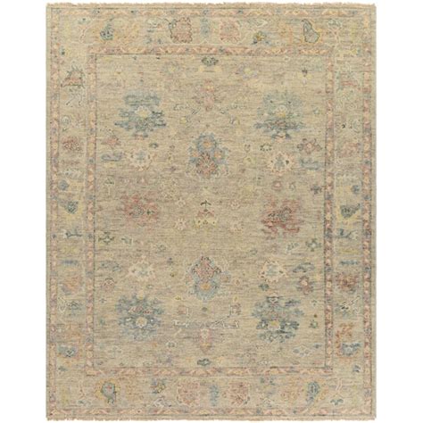 Newham Hand Knotted Wool Brown Rug Birch Lane