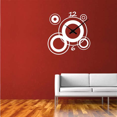 Relojesyvinilos Reloj De Pared Moderno C Rculos