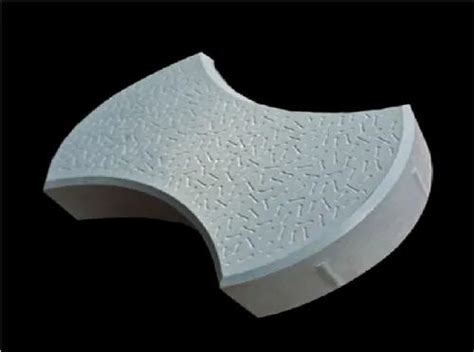 cement outdoor grey dumble shape paver block  flooring thickness