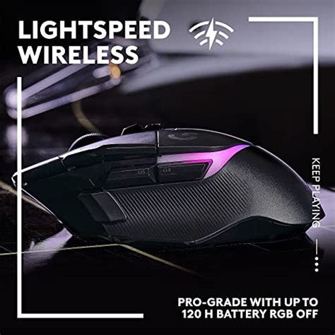 Logitech G502 X Plus Lightspeed Wireless Optical Mouse With Lightforce Hybrid Switches