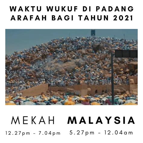 Kelengkapan Haji Dan Umrah Doa Hari Arafah Waktu Wukuf 2021