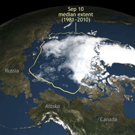 Arctic Sea Ice Shrinks To Second Lowest Level On Record South China Morning Post