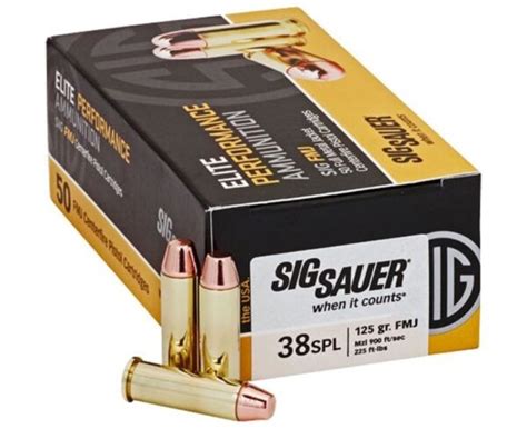 Sig Sauer Special Gr Elite Ball Fmj Box The Modern Sportsman