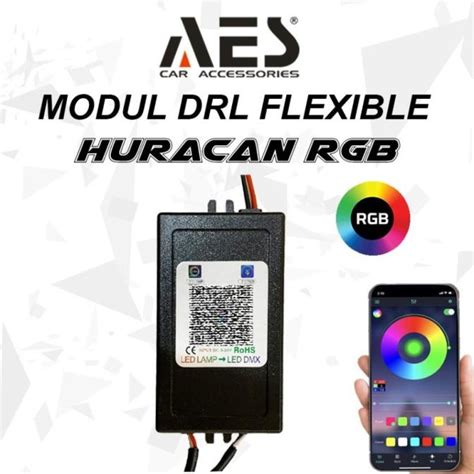 Jual Modul Led Drl Fleksibel Huracan Aes Rgb Original Shopee Indonesia