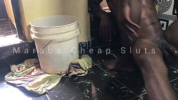 FAT BITCH WITH THE BIG BOOBS AND ASS GOT HER PUSSY STRETCHED TO THE LIMIT INSIDE THE BATHROOM