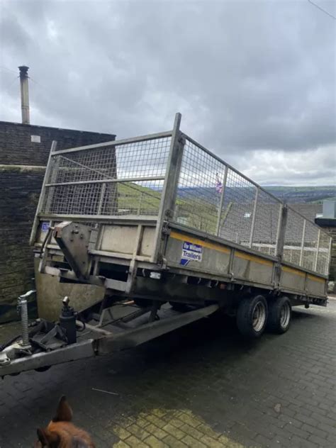 Ifor Williams Trailer Ft Tilt Bed Trailer With Cage Sides