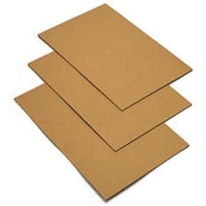 Single Wall Corrugated Cardboard A4 Size Sheets 310mm X 210 Mm X 3mm