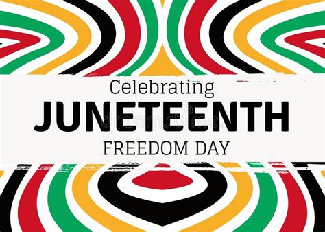 Juneteenth Freedom Day African American Independence Day Celebration