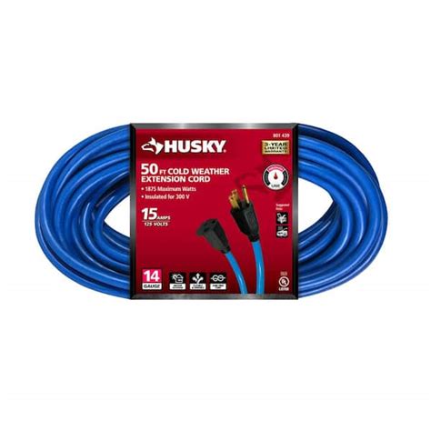 Husky Ft Medium Duty Cold Weather Indoor Outdoor Extension