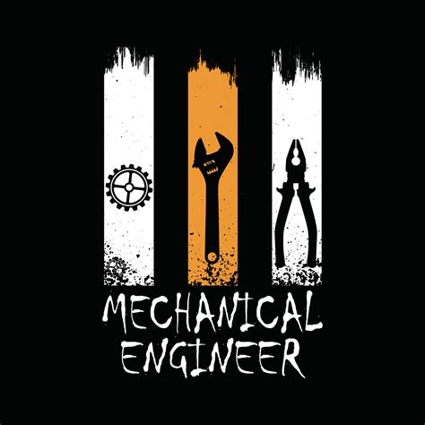 Mechanical Engineer T-shirt Design 19613363 Vector Art at Vecteezy