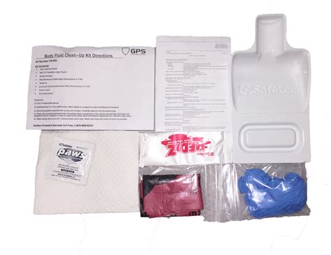 Body Fluid Clean Up Kit Aydelott Equipment Inc