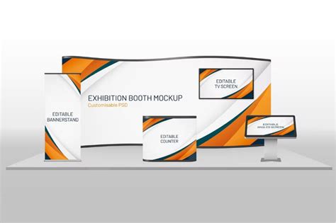 15+ Exhibition Booth Mockup PSD FREE - Graphic Cloud